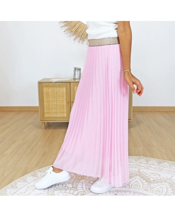Jupe Celeste rose tendre