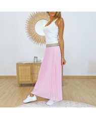 Jupe Celeste rose tendre