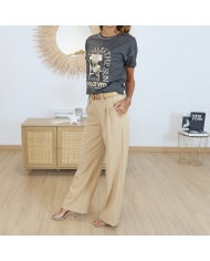 T-shirt Dolce Vita Garcia noir délavé