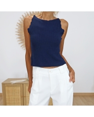 Pantalon Bay blanc cassé