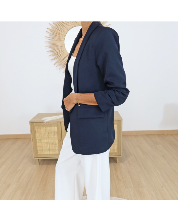 Veste Laïa marine