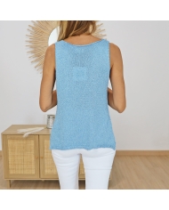 Top Giulia bleu