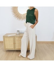 Top Aline vert Tiffosi