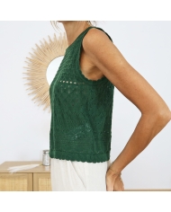 Top Aline vert Tiffosi