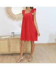Robe Gaetane rouge