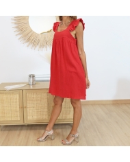 Robe Gaetane rouge