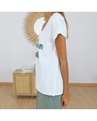 T-shirt la vie en rose (kaki)