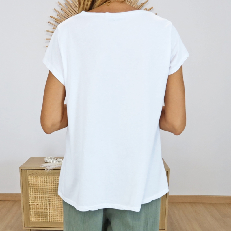 T-shirt la vie en rose (kaki)