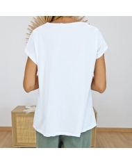 T-shirt la vie en rose (kaki)