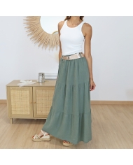 jupe kaki tendance femme collection été