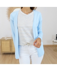 Gilet Kafénia bleu Kaffe