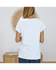 T-shirt Bohème marine