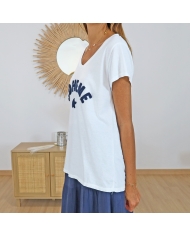 T-shirt Bohème marine