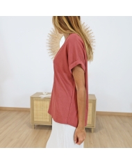 T-shirt / Top Ysée terracota