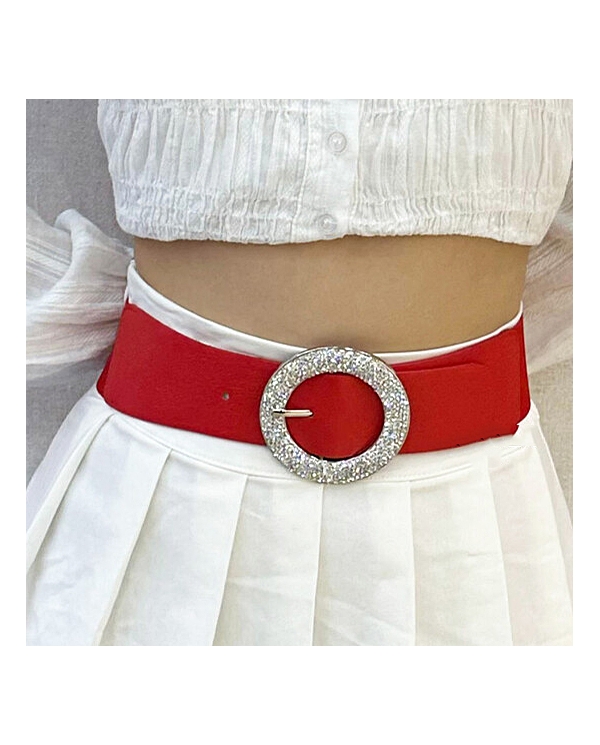 Ceinture Lou rouge