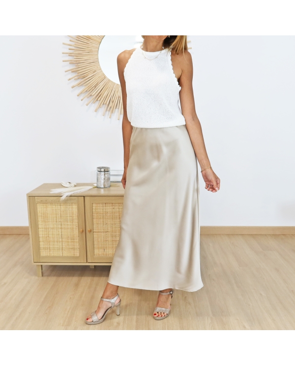 Jupe Kalotta beige Kaffe