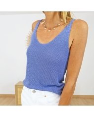 Top Moa bleu