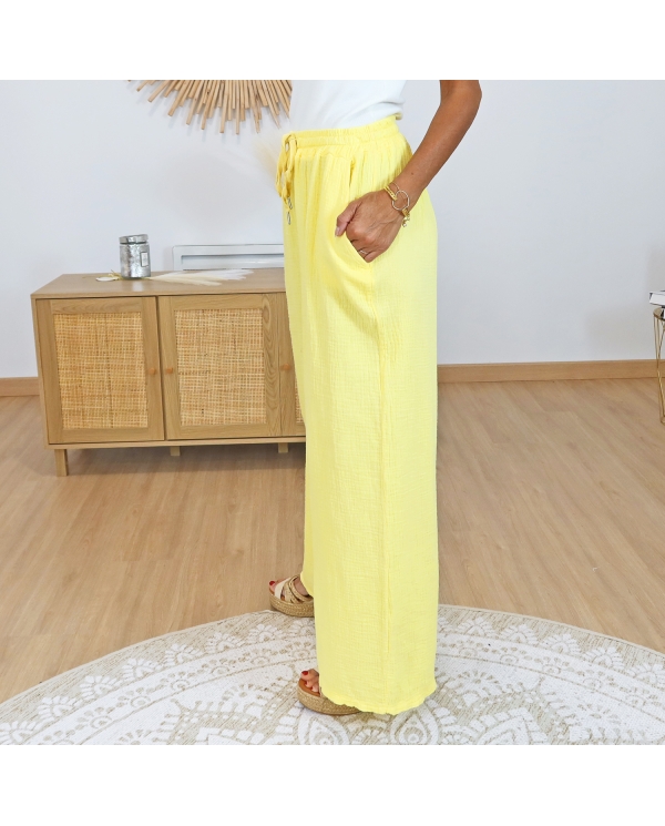 Pantalon Maddie jaune