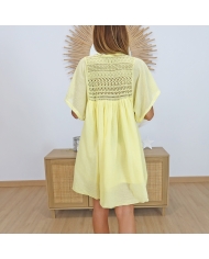 Robe Mélodie jaune