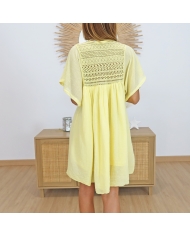 Robe Mélodie jaune