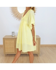 Robe Mélodie jaune