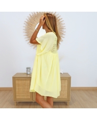 Robe Mélodie jaune