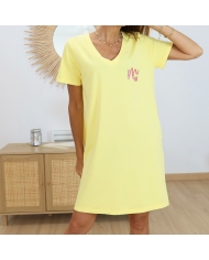 Robe Mademoiselle-Caprices jaune