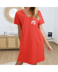 Robe Mademoiselle-Caprices rouge