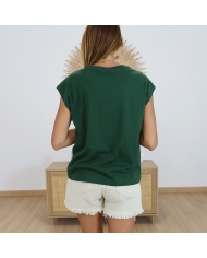 T-shirt Charlize vert Tiffosi