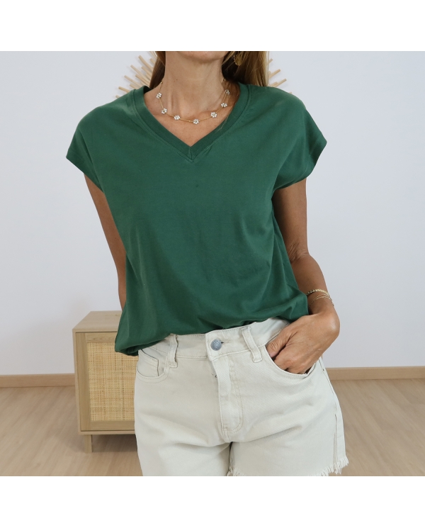 T-shirt Charlize vert Tiffosi