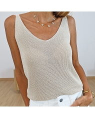 Top Moa beige