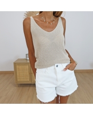 Top Moa beige