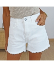 Short Aurore blanc