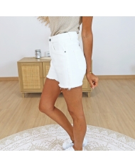 Short Aurore blanc