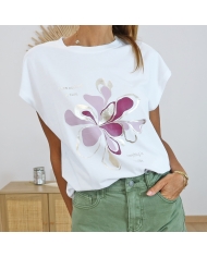 T-shirt Branco Tiffosi