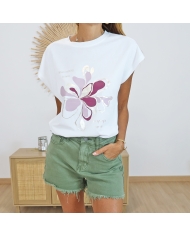 T-shirt Branco Tiffosi