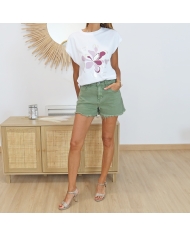 T-shirt Branco Tiffosi