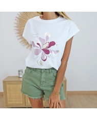 T-shirt Branco Tiffosi