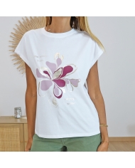 T-shirt Branco Tiffosi