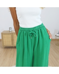 Pantalon Maddie vert