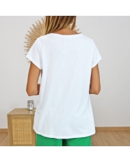 T-shirt la vie en rose (vert)