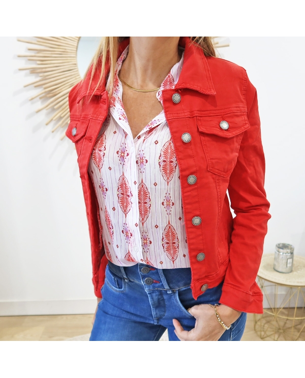 Veste Lyna Rouge
