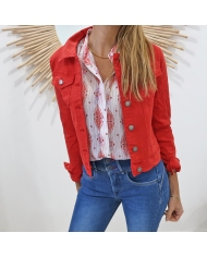 Veste Lyna Rouge