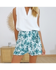 Jupe short Davina verte Tiffosi