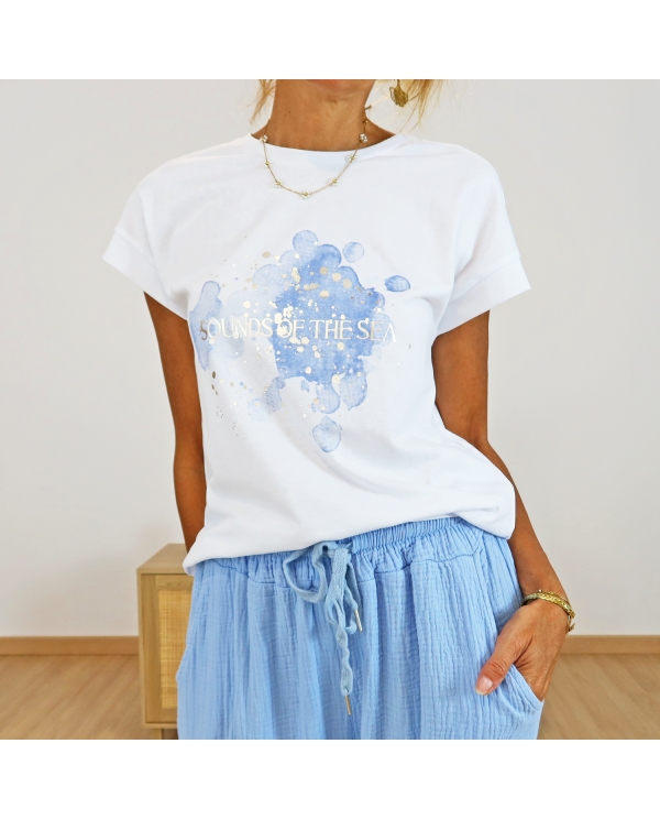 T-shirt Kika ciel tiffosi