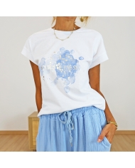 T-shirt Duca bleu Tiffosi