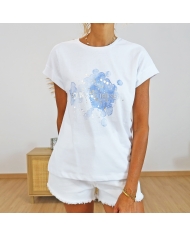 T-shirt Kika ciel tiffosi