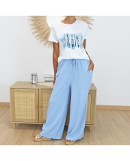 T-shirt Duca bleu Tiffosi