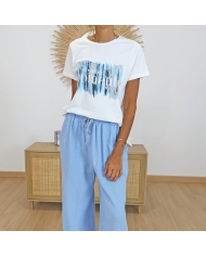 T-shirt Duca bleu Tiffosi