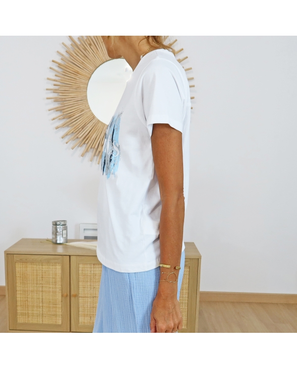 T-shirt Duca bleu Tiffosi